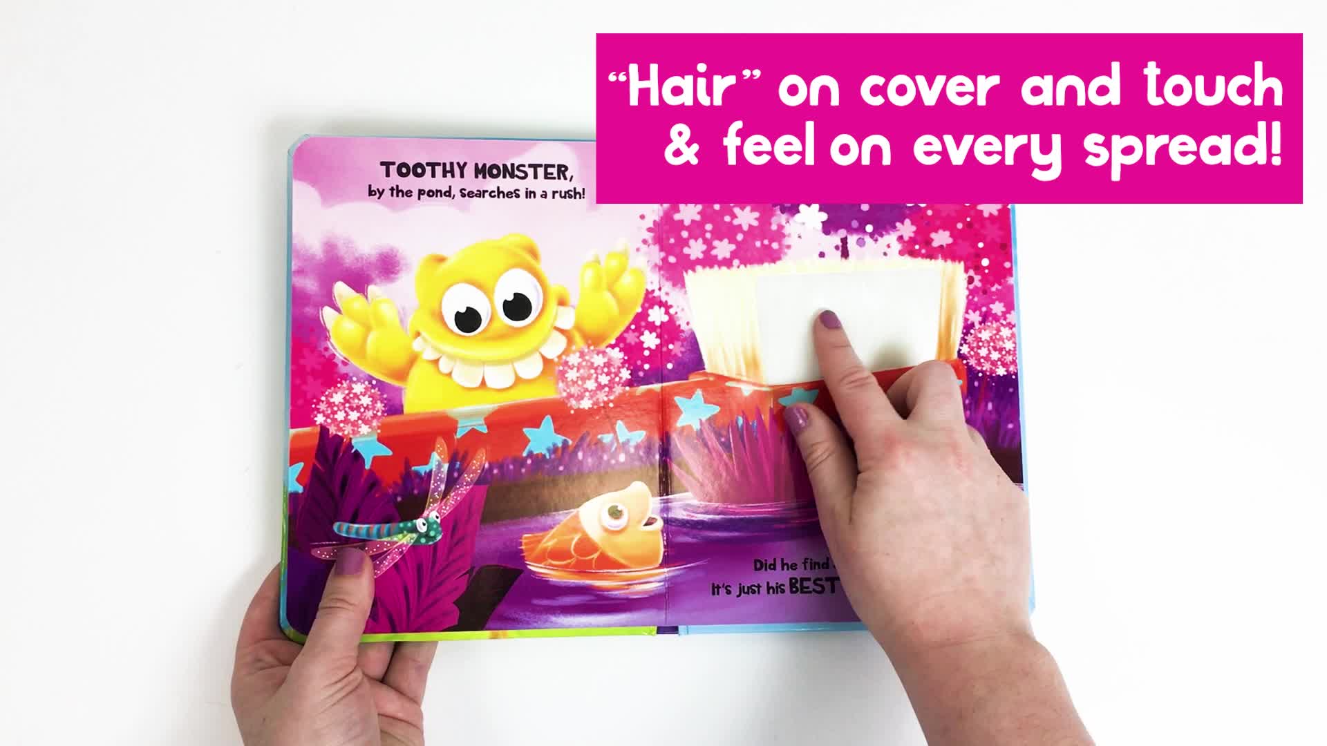 Amazon.com: A Monster Mystery - Children's Touch and Feel